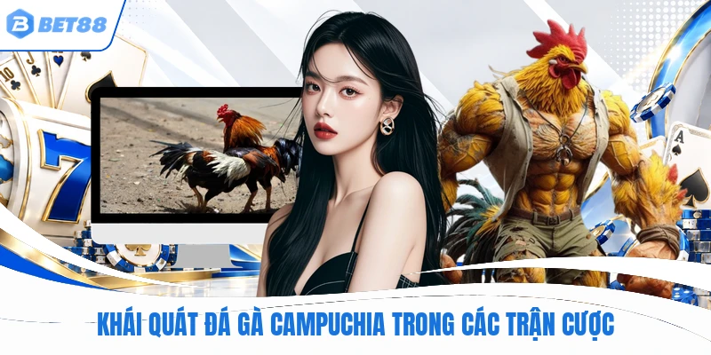 Khái quát đá gà campuchia trong các trận cược