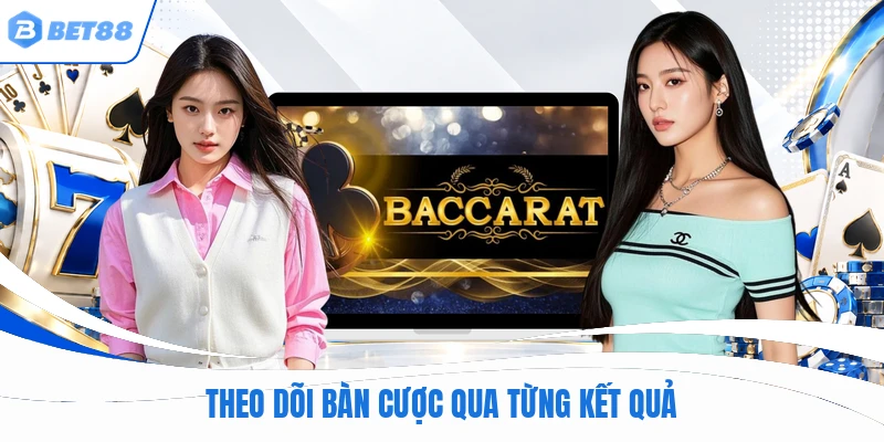 Theo dõi bàn cược qua từng kết quả