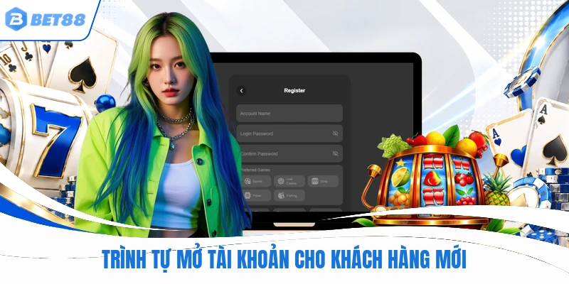 Trình tự mở tài khoản cho khách hàng mới